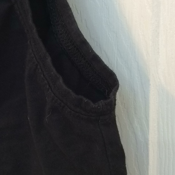 Azur Fit Black Crop Muscle Shirt S - Picture 4 of 4